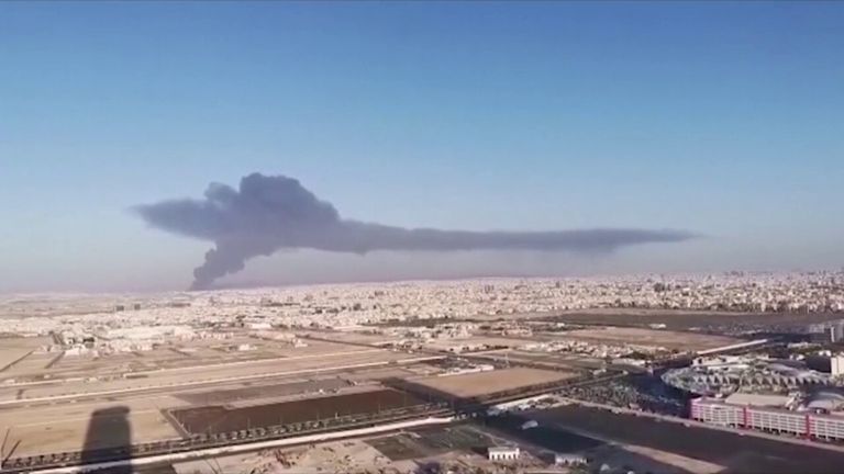 F1 Saudi Arabia GP about to go ahead despite the fire at the oil depot in Jeddah. 